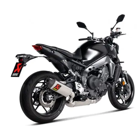 Ligne complete d'Echappement homologuée AKRAPOVIC homologuée YAMAHA MT-09 2021-2023 Meilleur Choix