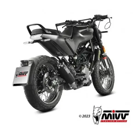 Echappement MIVV HR-1 HUSQVARNA 125 SVARTPILEN 2021-2023 Promotion