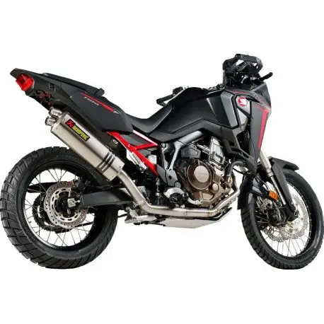 Ligne complète d'Echappement AKRAPOVIC RACING LINE HONDA CRF 1100 AFRICA TWIN 2020-2025 Commander Maintenant