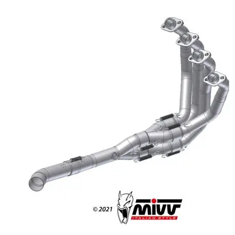 Réduction Collecteur d&rsquo;échappement décatalysé KAWASAKI Z900 A2 2017-2024