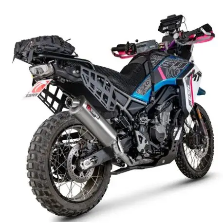 Echappement SCORPION Factory Oval CF MOTO MT 450 2024-2026 Satisfait Ou Remboursé