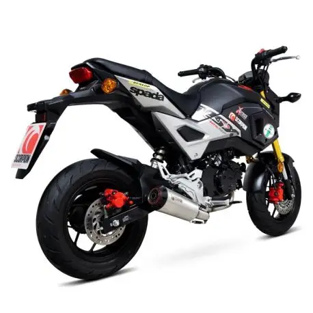 Vente Directe ligne complète Echappement SCORPION Red Power HONDA MSX 125 GROM ABS 2016-2020
