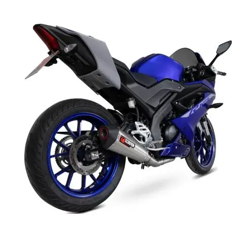 Retour Gratuit ligne d'Echappement SCORPION SERKET TAPER YAMAHA YZF-R 125 2021-2024