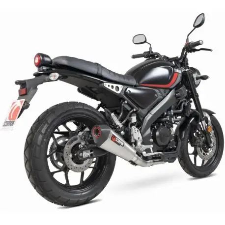 ligne d'Echappement SCORPION SERKET TAPER YAMAHA XSR 125 2021-2024 Seulement Aujourd’hui