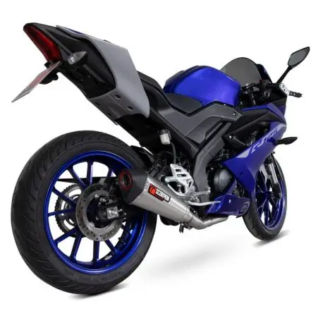 ligne d'Echappement SCORPION SERKET TAPER YAMAHA YZF-R 125 2024-2026 Authentique