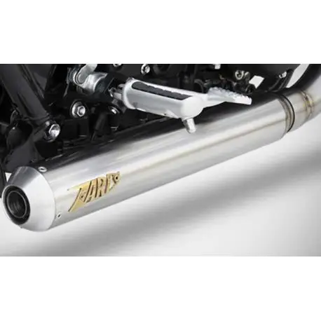 Produit De Marque Ligne d'Echappement Zard Cross Inox TRIUMPH 900 STREET TWIN 900 SPEED TWIN 2016-2023