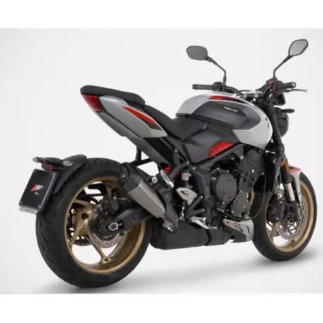 Quantité Limitée Silencieux d&rsquo;Echappement ZARD TRIUMPH 800 TRIDENT 2026