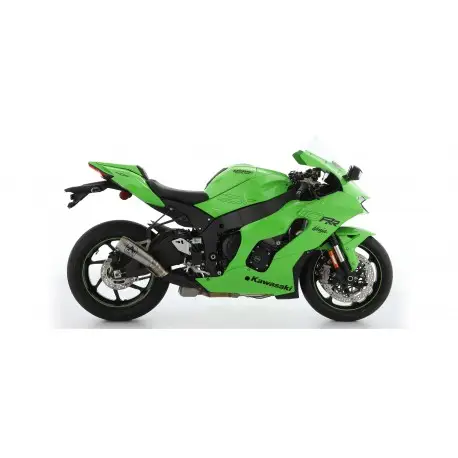 Demie ligne pot d'Echappement ARROW PRO-RACE avec décatalyseur et grille GP KAWASAKI ZX-10RR 2021-2024 Prix Réduit