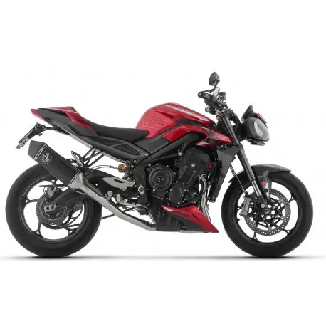 Jusqu’à Épuisement Des Stocks ligne d'Echappement ARROW VELOCE racing TRIUMPH STREET TRIPLE RS 2023-2024