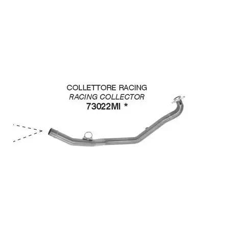 Collecteur racing d'Echappement ARROW HONDA 750 FORZA 2025-2026 Offre Exclusive