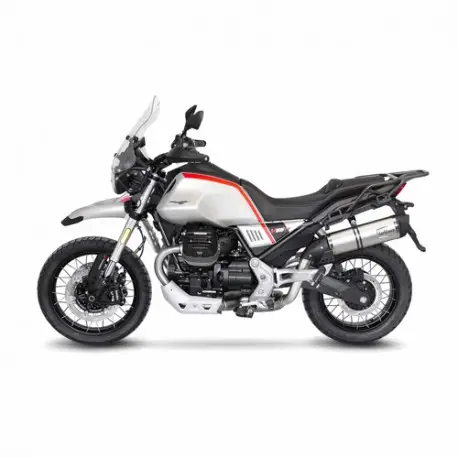 Prix Bas Echappement LEOVINCE LV ONE MOTO GUZZI V 85 TT 2019-2025