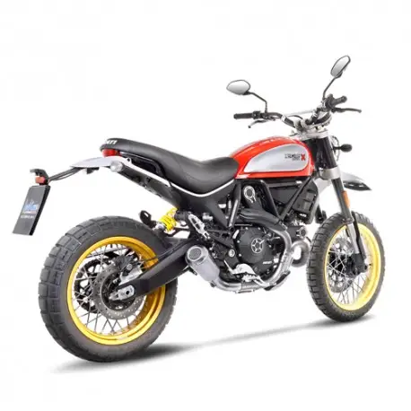 Echappement LEOVINCE LV-10 DUCATI 800 SCRAMBLER Desert Sled 2017-2020 Achat Immédiat