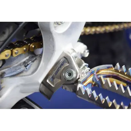 Expédition Rapide Support de repose-pieds titane SCAR YAMAHA YZF 250 YZF 450