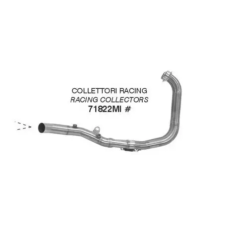 Collecteur racing d'Echappement ARROW YAMAHA YZF-R3 2025-2026 Meilleur Prix