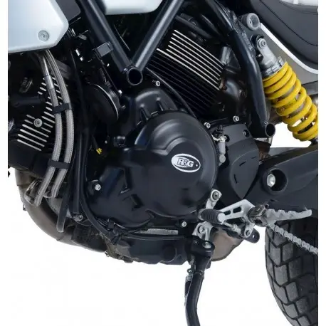 Couvre carter R&G RACING droit pompe à huile DUCATI 1100 SCRAMBLER 2018-2025 Retour Gratuit