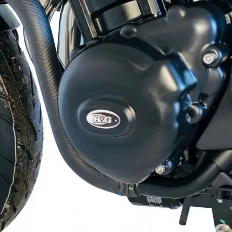 Authentique Couvre-carter gauche d'alternateur R&G RACING Kawasaki Z900RS Z900