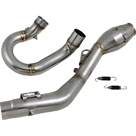 Collecteur d'échappement MEGABOMB FMF GASGAS EC 350F 21-22 HUSQVARNA FE 350 20-23 KTM XCF-W 350 20-22 Expédition Rapide