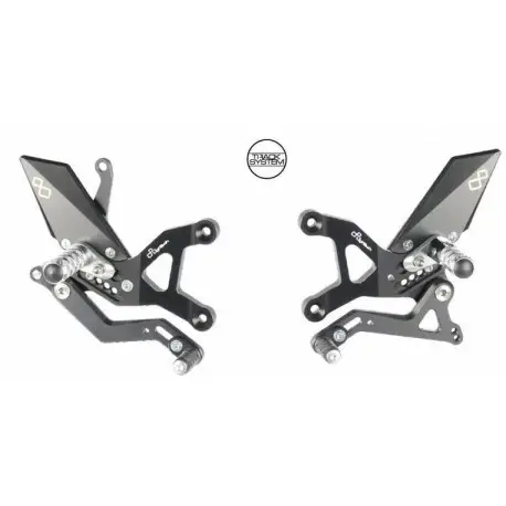 Promotion Saisonnière Commandes reculées fixes LIGHTECH sélection inversée KAWASAKI ZX6R 2005-2021