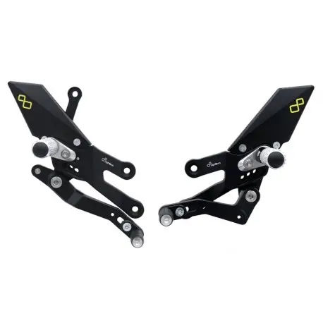 Commandes reculées réglable / fixe LIGHTECH sélection standard YAMAHA MT-09 TRACER 9 GT Meilleur Prix