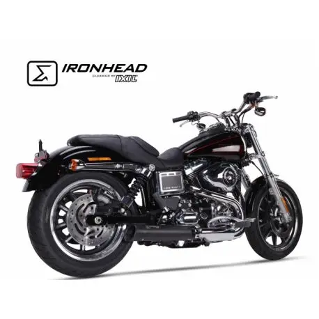 Top Vente Echappement IXIL IRONHEAD HC1 HARLEY DAVIDSON DYNA LOW RIDER 2014-2016