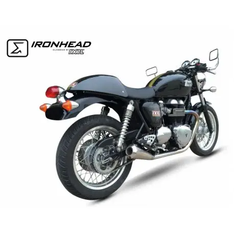 Echappement IXIL IRONHEAD TRIUMPH 865 THRUXTON 2004-2015 Satisfait Ou Remboursé