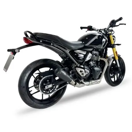 Jusqu’à Épuisement Des Stocks Echappement IXIL RB RACE XTREM BLACK TRIUMPH SPEED 400 SCR 400 X SRC 400 XC TRACKER THRUXTON
