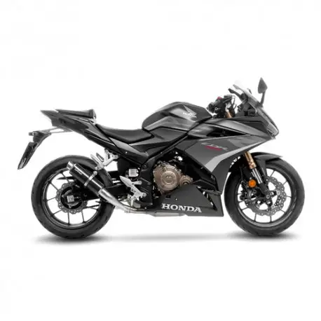 Echappement LEOVINCE GP CORSA carbone HONDA CB500F CB500X CBR500R 2019-2023 HORNET NX 500 2024-2025 Bon Plan