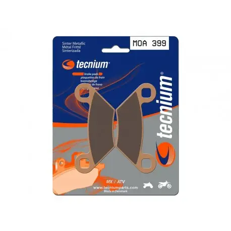 Plaquettes de frein TECNIUM MX/Quad métal fritté - MOA399 Bon Plan