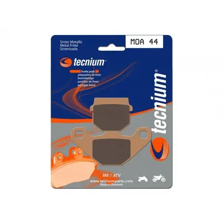 Plaquettes de frein TECNIUM MX/Quad métal fritté - MOA044 Prix Choc