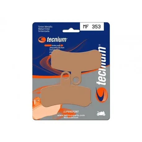 Plaquettes de frein TECNIUM Performance métal fritté MF353 Populaire
