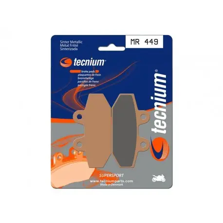 Plaquettes de frein TECNIUM Performance métal fritté - MR449 Achetez Aujourd’hui