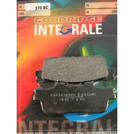 Plaquettes de frein moto organique GOODRIDGE G370SC Certifié
