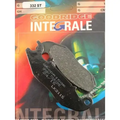 Plaquettes de frein moto organique GOODRIDGE G332ST Produit De Marque