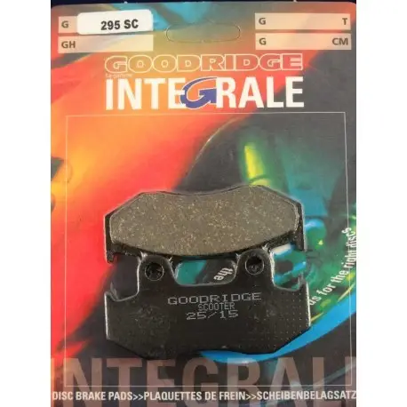 Plaquettes de frein moto organique GOODRIDGE G295SC Top Vente