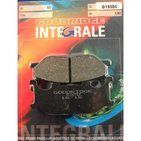 Produit De Marque Plaquettes de frein moto organique GOODRIDGE G155SC