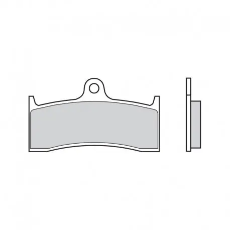 Dernier Modèle Plaquettes de frein BREMBO route carbone céramique - 07KA2009