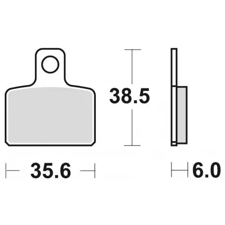 Meilleur Choix Plaquettes de frein BRAKING Off-Road métal fritté – 832CM46