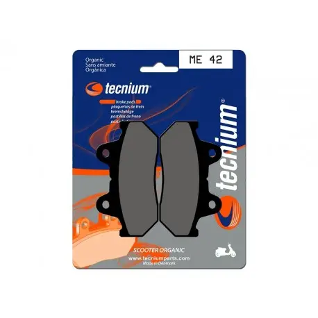 Produit De Marque Plaquettes de frein TECNIUM Scooter organique - ME42
