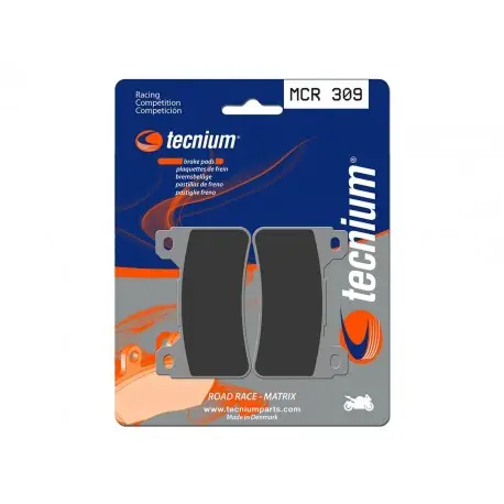 Offre Exclusive Plaquettes de frein TECNIUM Racing métal fritté carbone - MCR309