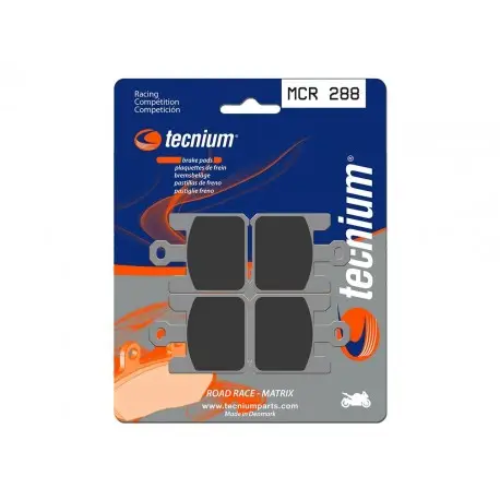 Affaire À Saisir Plaquettes de frein TECNIUM Racing métal fritté carbone - MCR288