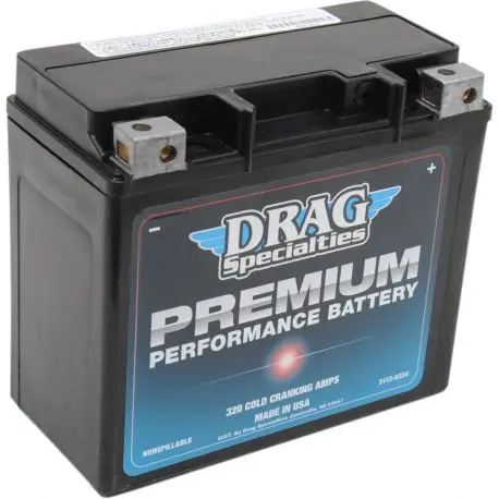 Acheter Direct Batterie Premium Performance Drag Specialties Harley DAVIDSON Softail 2000-2019 / FXD , FXDWG , FLD 1999-2017 / XL 1997-2003 / V