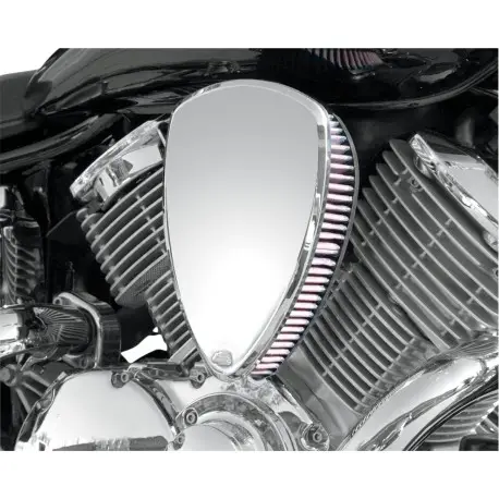 Prix Cassé Kit filtre à air BARON BIG AIR BAK SMOOTH haute performance YAMAHA XV 1600 XV 1700 ROAD STAR