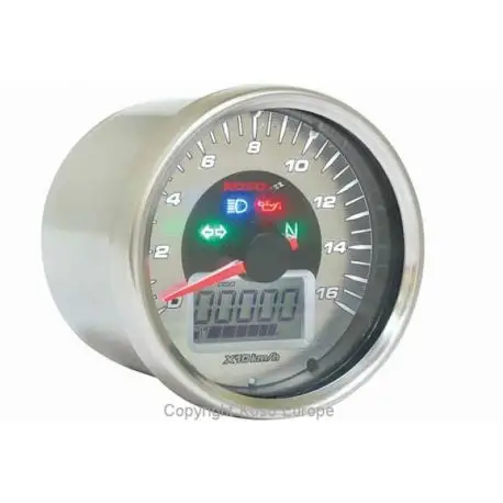Expédition Rapide compteur de vitesse moto KOSO D64GP UNIVERSEL
