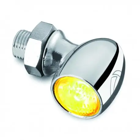 Jusqu’à Épuisement Des Stocks Mini Clignotant leds KELLERMANN ATTO chromé verre transparent