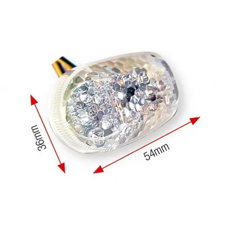 Clignotants Insérables moto SUZUKI GSXR 1996-2001 Expédition Rapide