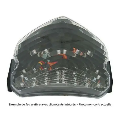 Feux arrière leds avec clignotants intégrés LEDS GSF 650 2005-2008 GSF 1200 2006 GSF 1250 BANDIT 2007-2018 Usine Directe