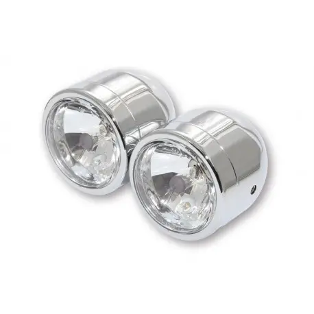 Soldes Double optique de phare SHIN YO Feux de route