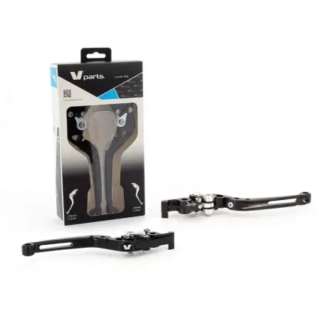 Satisfait Ou Remboursé Paire de Leviers V-PARTS repliables taillé dans la masse MV AGUSTA BRUTALE F4 RIVALE