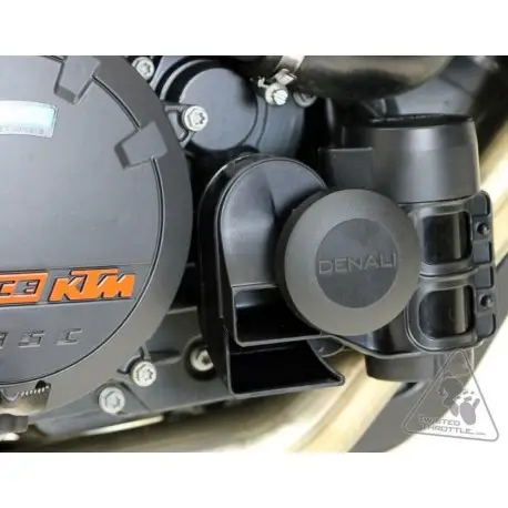 Support klaxon moto DENALI SoundBomb KTM ADVENTURE SUPER ADVENTURE Super Prix
