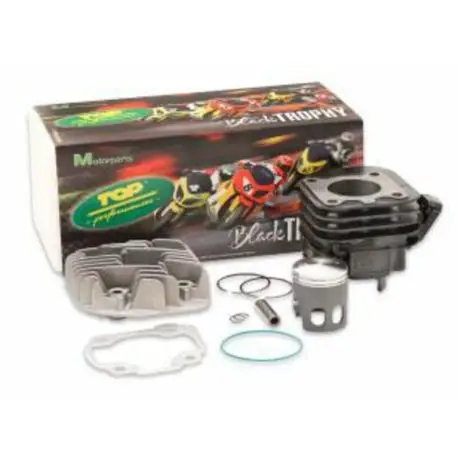 Kit cylindre-piston TOP PERFORMANCE BLACK TROPHY MBK OVETTO YAMAHA NEO&rsquo;S APRILIA BETA MALAGUTI Livraison Express